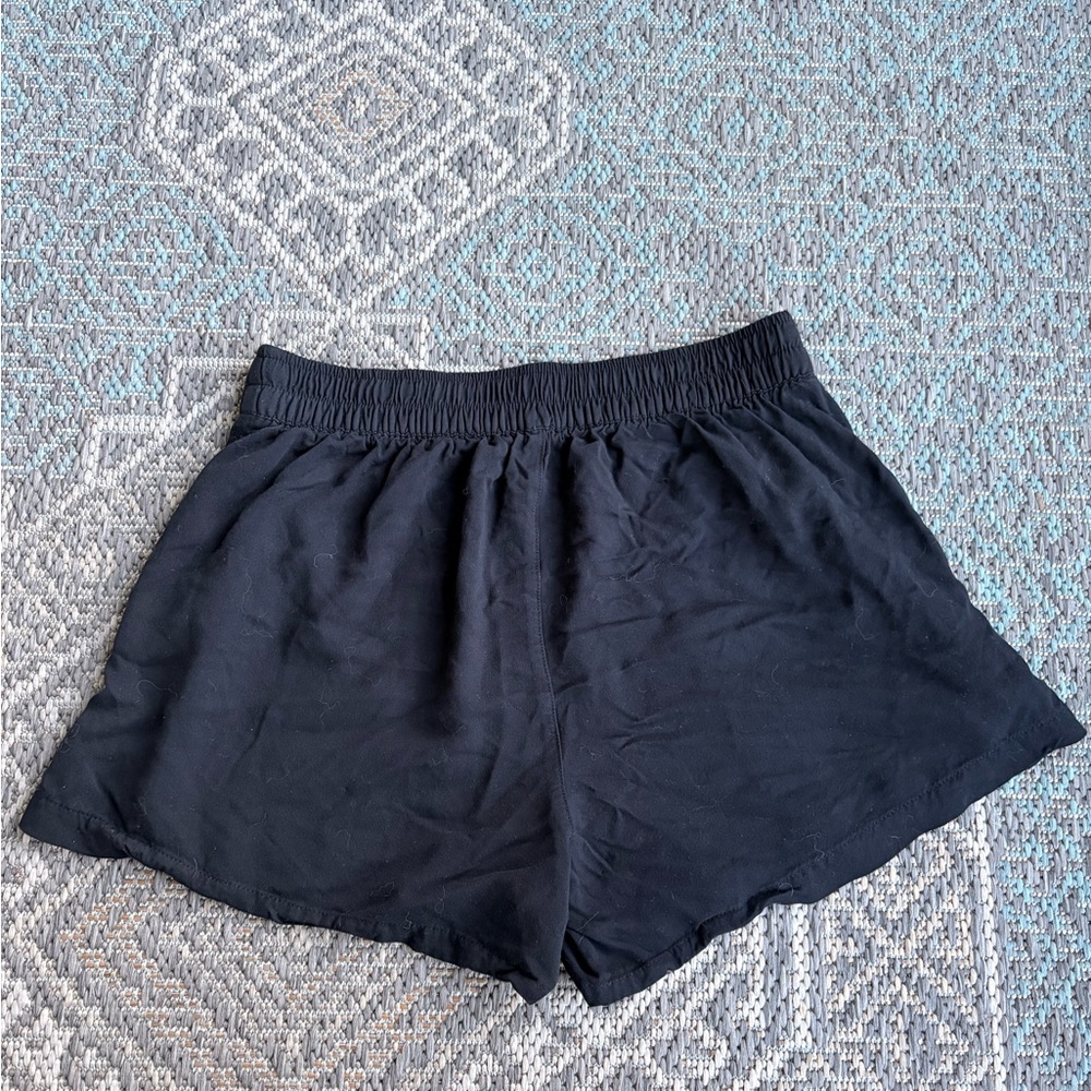 Black Casual Soft Shorts - Picture 2 of 2